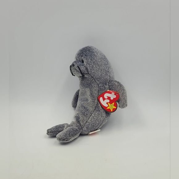 TY Beanie Baby - SLIPPERY the Seal (7 inch) - Picture 2 of 3